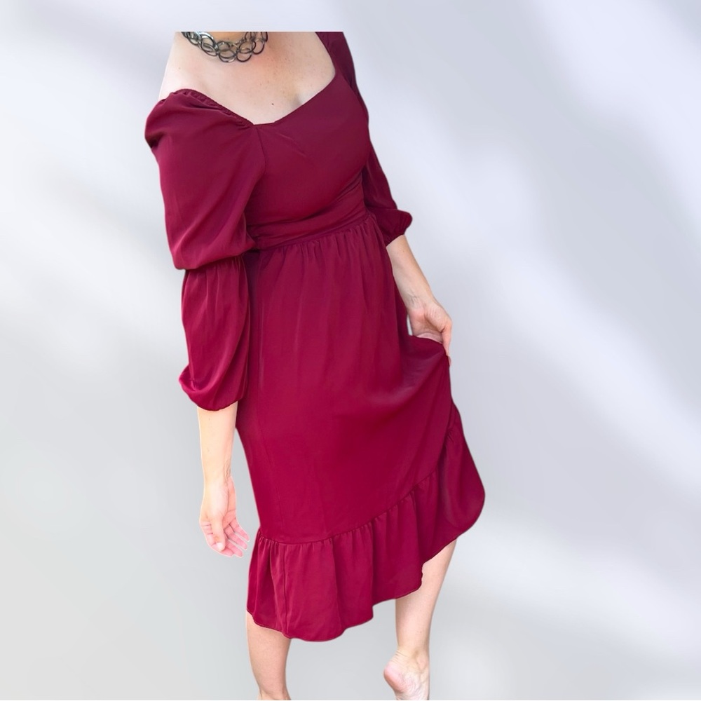 NWT renaissance basque waist vampire dress Wuthering heights s/m - Picture 2 of 7